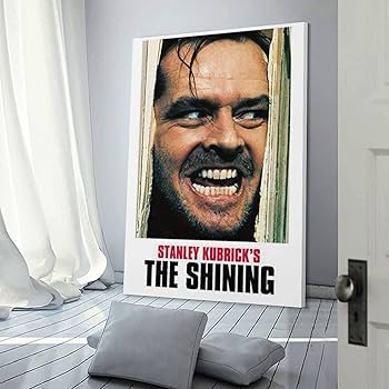 Amazon.co.jp: シャイニング映画のポスターキャンバスポスター
